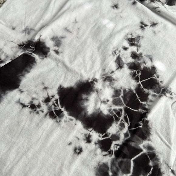 Prince Peter Collection Black and White Tie Dye Tee - Picture 3 of 3